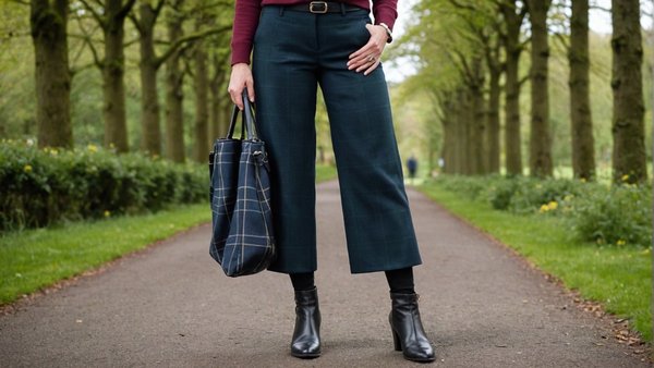 Pantalon Écossais femme : Élégance et confort assurés
